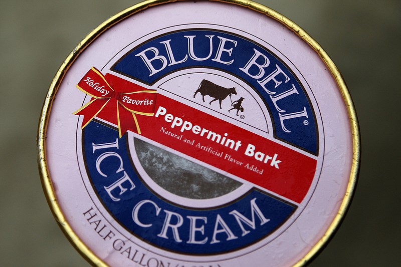
              This photo shows a container of Blue Bell ice cream Friday, March 13, 2015, in Dallas. The deaths of three people who developed a foodborne illness linked to some Blue Bell ice cream products has prompted the Texas icon’s first product recall in its 108-year history. (AP Photo/Kim Johnson Flodin)
            