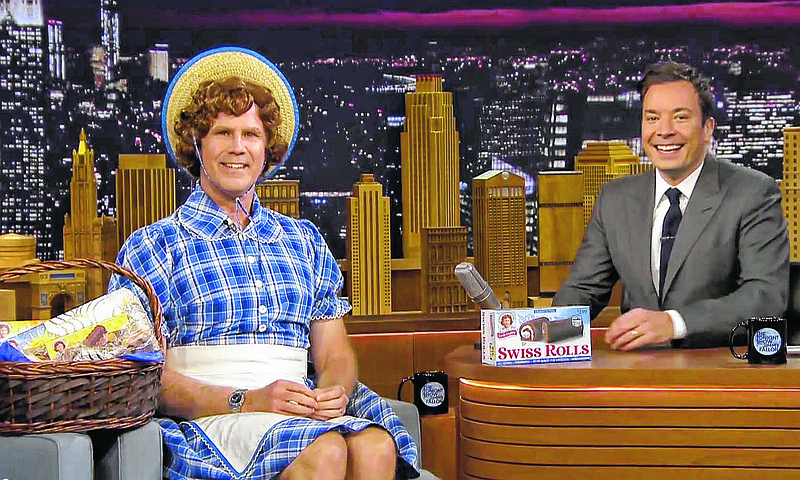 Will Ferrell as Little Debbie on the Tonight Show with Jimmy Fallon.