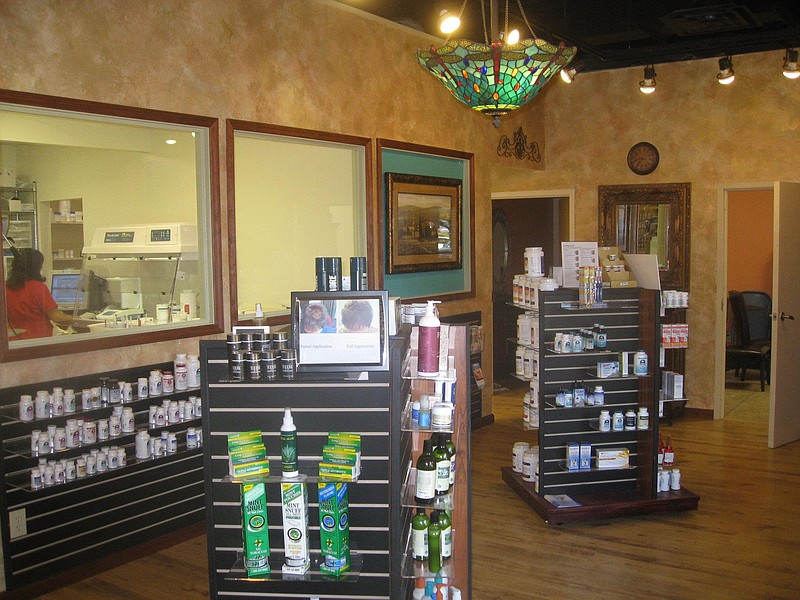 The inside of Wellness Store Compounding Pharmacy is shown in a 2011 Facebook photo.