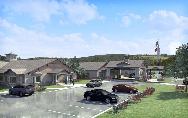 This is a rendering of new East Ridge Life Care facility.