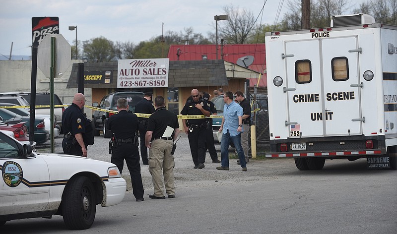 Shooting at Miller Auto Sales