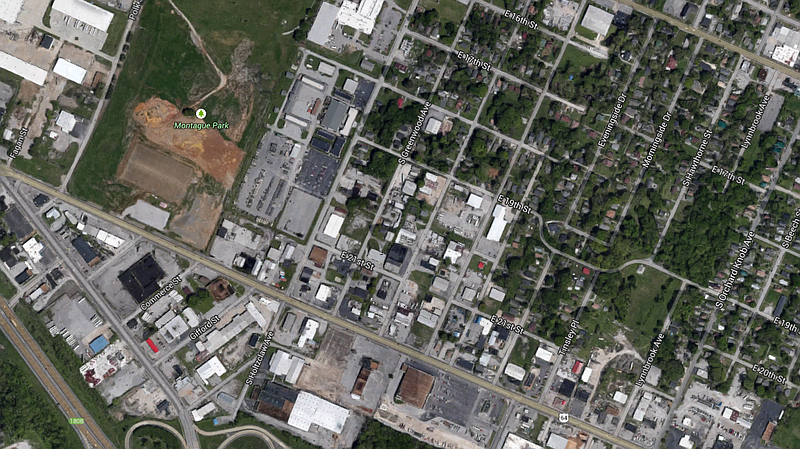 A Google Earth screenshot of 2106 South Highland Park Avenue, where 46-year-old Simone Couch was found on Jan. 26.