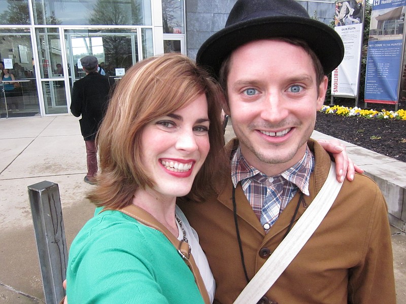 Lindsey Miller says she can now check meeting Elijah Wood off her bucket list. 