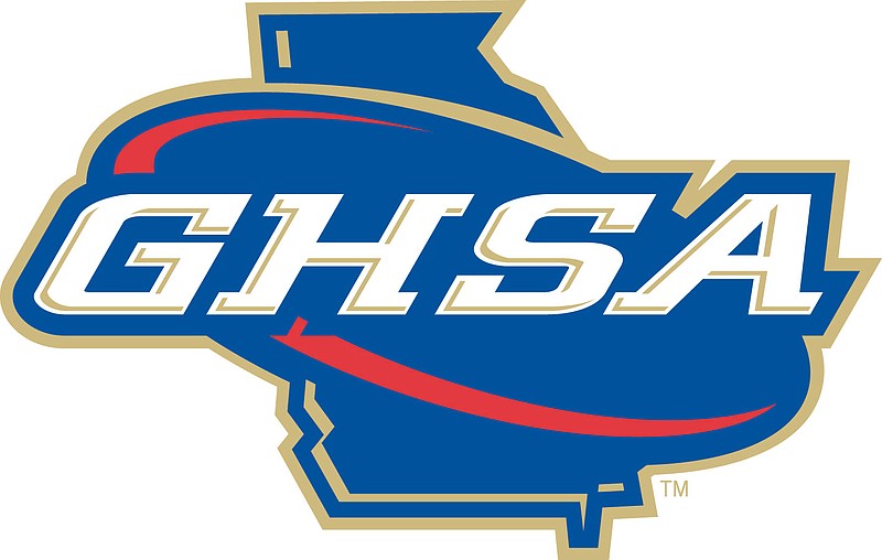  Georgia High School Athletic Association logo.