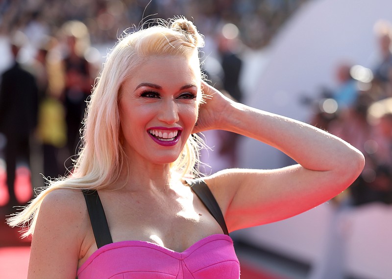 
              FILE - Gwen Stefani arrives at the MTV Video Music Awards at The Forum in this  Aug. 24, 2014 file photo taken in Inglewood, Calif. Stefani is scheduled to perform during the free Global Citizen 2015 Earth Day rally hosted by will.i.am and Soledad O'Brien Saturday April 18, 2015 near the Washington Monument on the National Mall. (Photo by Matt Sayles/Invision/AP, File)
            