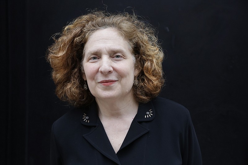 
              Julia Wolfe, winner of the Pulitzer Prize for music, poses for a portrait, Monday, April 20, 2015 in New York. Wolfe’s “Anthracite Fields” was described by the judges as a “powerful oratorio for chorus and sextet evoking Pennsylvania coal-mining life around the turn of the 20th Century.” (AP Photo/Mark Lennihan)
            
