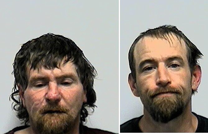 Charles Tolan and Ivan Pritchett were arrested for burglary and taken to the Bradley County Jail.