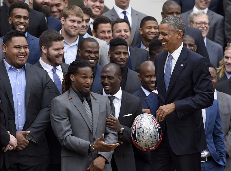 President Obama Honors the 2015 Super Bowl Champions: The New England  Patriots