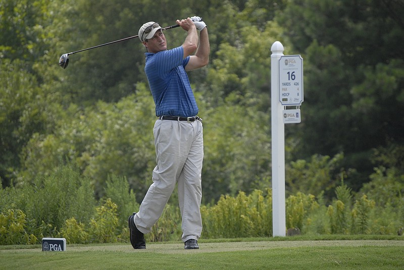 Rob Riddle participates in the Tennessee PGA Championship at the Council Fire Golf Club in 2010.
