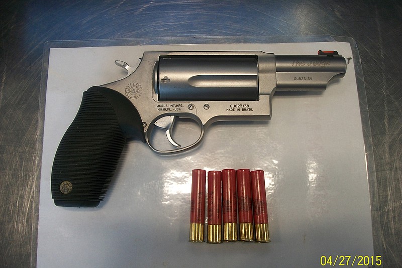 A Taurus .45 caliber revolver was found at Tri-Cities Regional Airport