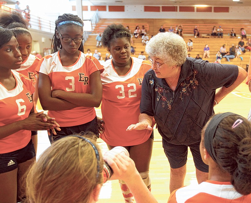 Catherine Neely coached volleyball and basketball and helped out with tennis and track when needed in her 50 years at East Ridge High School.