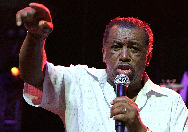 Ben E. King performs during the opening of the 40th Montreux Jazz Festival at the Stravinski hall in Montreux, Switzerland, in this 2006, file photo.