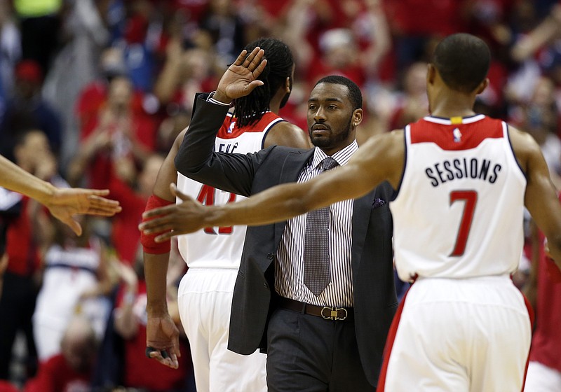 Paul Pierce's buzzer-beater lifts Wizards past Hawks 103-101