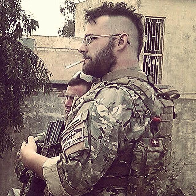 Aaron Core is seen in this photo taken in northern Iraq. Angered by the lack of U.S. involvement in the war against ISIS, The Rhea County native volunteered to join the Kurdish Peshmerga forces.