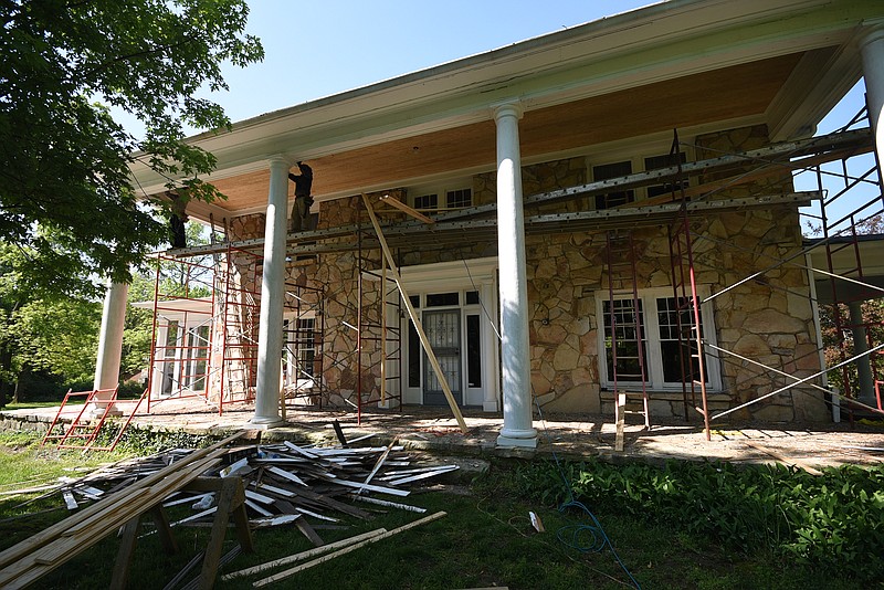 The McCoy farm, a 38-acre tract owned by the town of Walden, is being prepared for a Memorial Day picnic. The future for the farm remains unsettled.