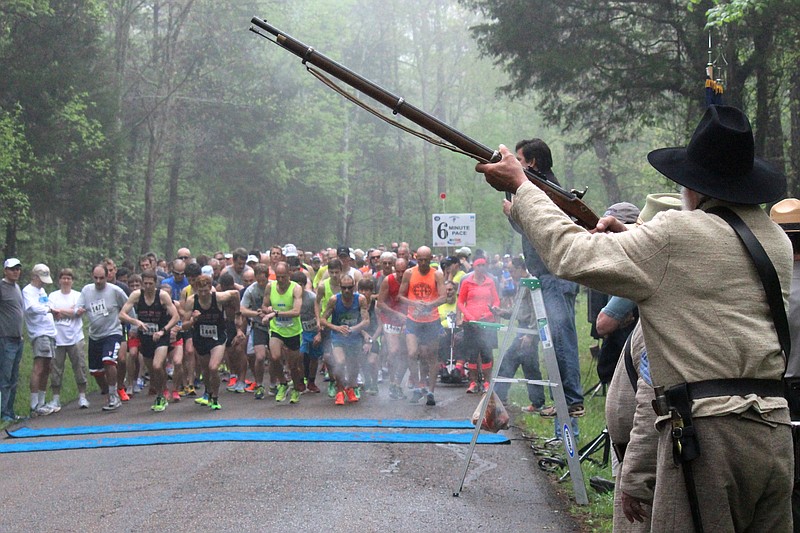 The Chickamauga Chase has been held since 1969 in the historic and beautiful military park. 