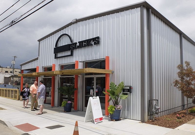 Slick's Burgers is now open in a new building in the 300 block of East Main Street.