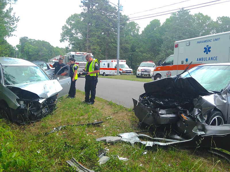 The accident on Fulbright Road in Bradley County