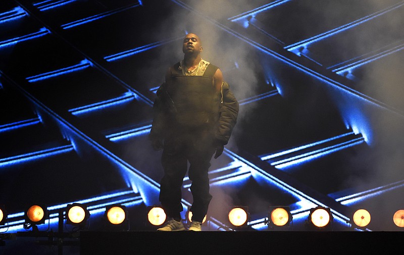 
              FILE - In this Sunday, May 17, 2015 file photo, Kanye West performs at the Billboard Music Awards at the MGM Grand Garden Arena in Las Vegas. West is bringing his talents to Atlanta's most popular hip-hop concert shows. WHTA, known locally as Hot 107.9, announced Wednesday, May 27, 2015, that West will be one of the headliners at Birthday Bash 20 at Philips Arena on June 20.  (Photo by Chris Pizzello/Invision/AP, File)
            