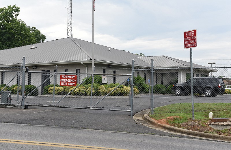 The Whitfield County 911 Center is seen on Sunday, May 31, 2015, in Dalton, Ga. 