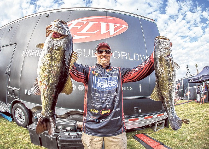 Wesley Strader from Spring City leads the Walmart FLW Tour in points coming into the fifth tournament of the year next week on Chickamauga Lake. (Contributed photo)