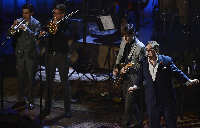 St. Paul & The Broken Bones perform during the Americana Music Honors and Awards show in Nashville in this Sept. 17, 2014, photo.
