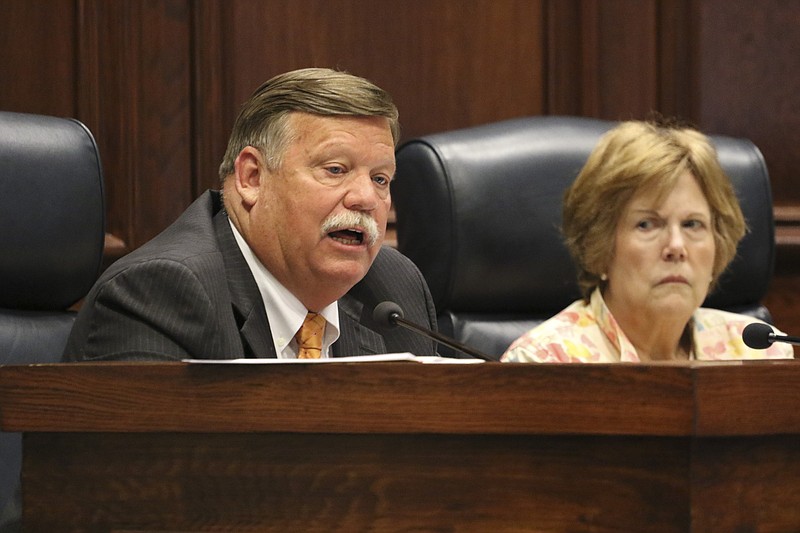 Hamilton County Mayor Jim Coppinger did not include discretionary funds for commissioners in his 2016 budget.