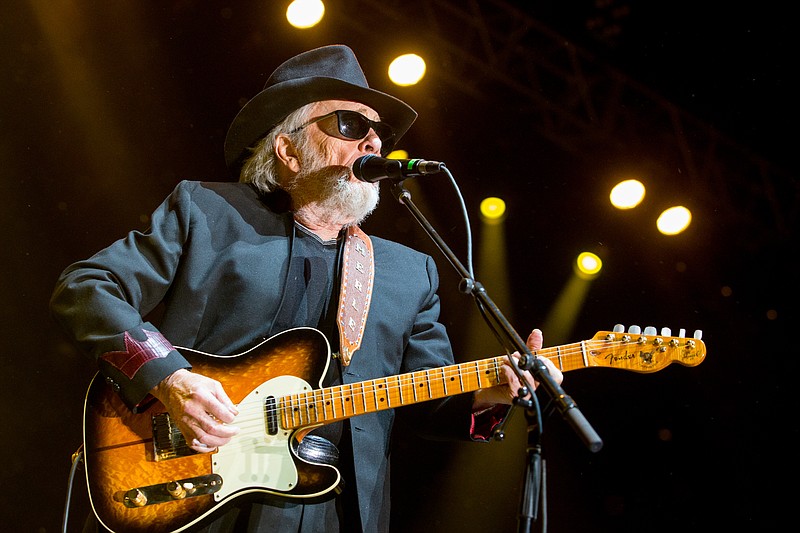 Merle Haggard performs on stage during the 2015 Stagecoach Festival at the EmpireClub in Indio, Calif., on April 24, 2015,