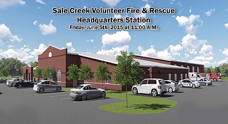 Planned new Sale Creek Volunteer Fire Department