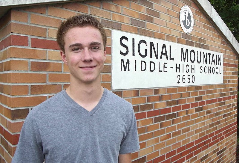 Signal Mountain Middle High student Andy Vernetti received a perfect score of 36 on the ACT test.
