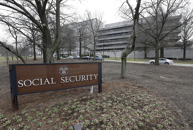 
              FILE - In this Jan. 11, 2013 file photo, the Social Security Administration's main campus is seen in Woodlawn, Md. Social Security overpaid disability beneficiaries by nearly $17 billion over the past decade, a government watchdog said Friday, raising alarms about the massive program just as it approaches the brink of insolvency. Many payments went to people who earned too much money to qualify for benefits, or to those no longer disabled. Payments also went to people who had died or were in prison. (AP Photo/Patrick Semansky, File)
            