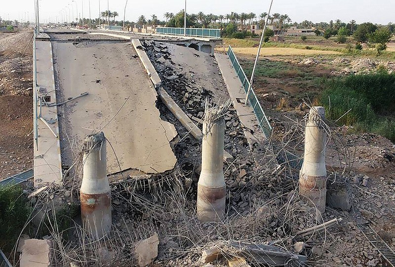 The Associated PressIslamic State forces, which last week destroyed this bridge on the Euphrates River to cut off the northern entrance to Ramadi, Iraq, appear to be getting stronger and not weaker.