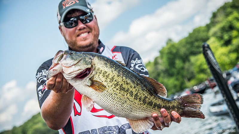 FLW PhotoWalmart FLW Tour leader on Lake Chickamauga, Michael Wooley, going into the semifinal round Saturday out of Dayton Boat Dock.