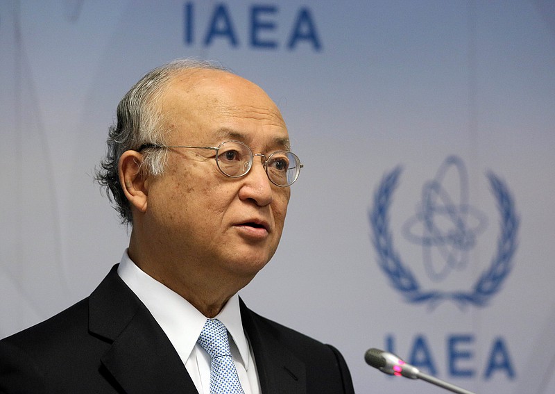 The Associated PressDirector General of the International Atomic Energy Agency Yukiya Amano of Japan speaks during a news conference after a meeting earlier this week of the organization's board of governors in Vienna, Austria. World powers are prepared to accept a nuclear agreement with Iran that doesn't immediately answer questions about past atomic weapons work, U.S. and Western officials said, even though Washington had previously declared such concerns must be resolved in any final deal.