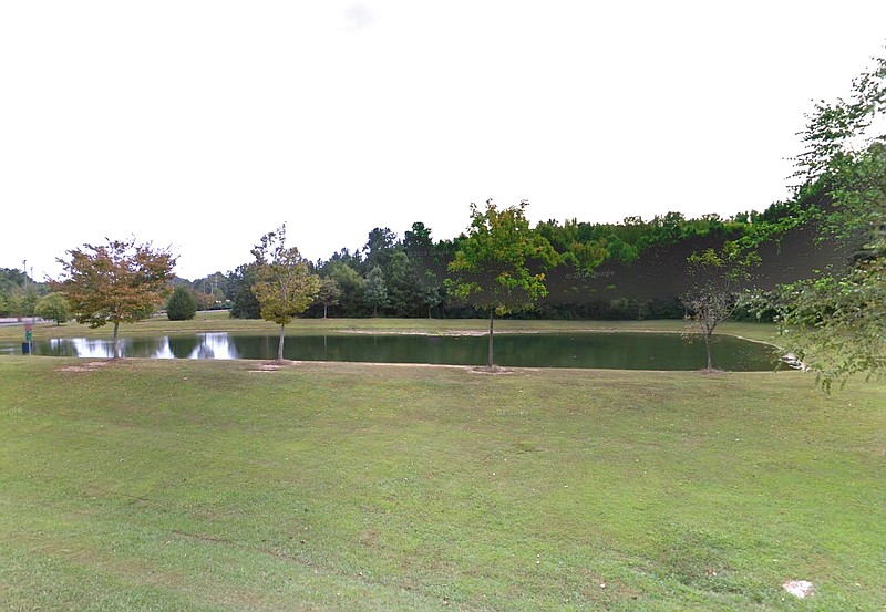 Lake at Al Rollins Park in Dalton, Ga. Photo courtesy of Google.