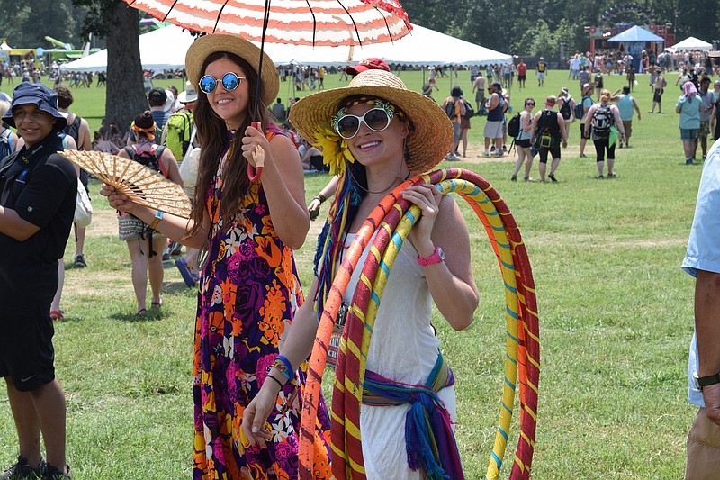 Photo by Barry CourterFor four days in June, the 700-acre farm that holds the Bonnaroo Music & Arts Festival is one of the happiest places on earth with people smiling, dancing, eating and listening to music almost around the clock.