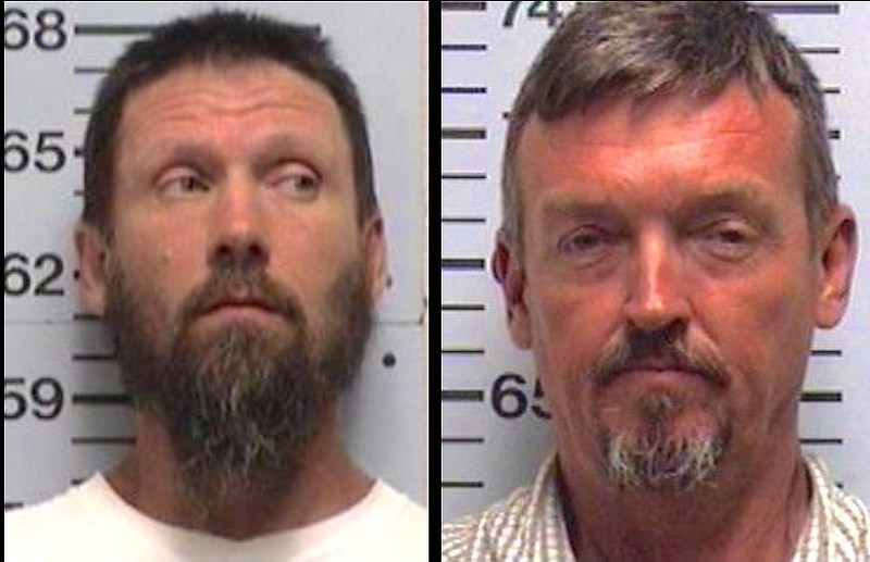 John Laymond Davis, 49, of Albemarle, N.C., and John E. McGlone, 54, of Breeding, Ky. 