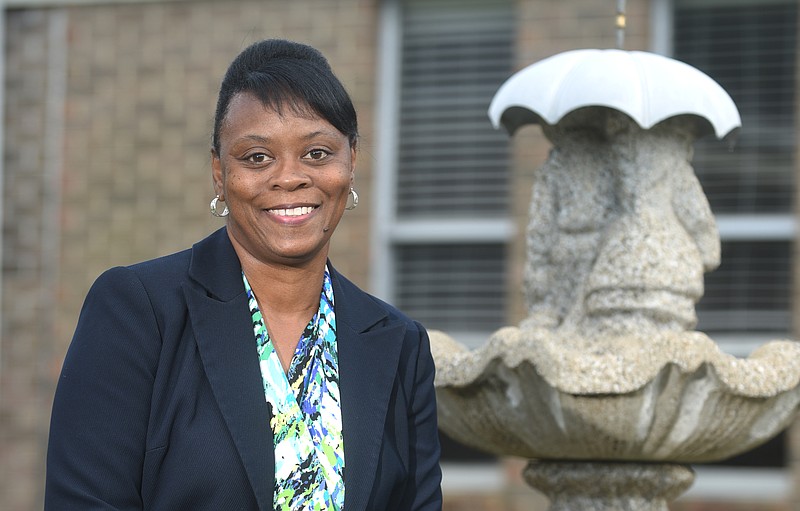 Staff Photo by Angela Lewis FosterCynthia Brown is the new director of the Hamilton County Baptist Association's Women's Missionary Union. The first black female to lead the 144-year organization has a goal of "building partnerships to maximize the WMU's efforts for reaching the lost, serving others and glorifying Christ."