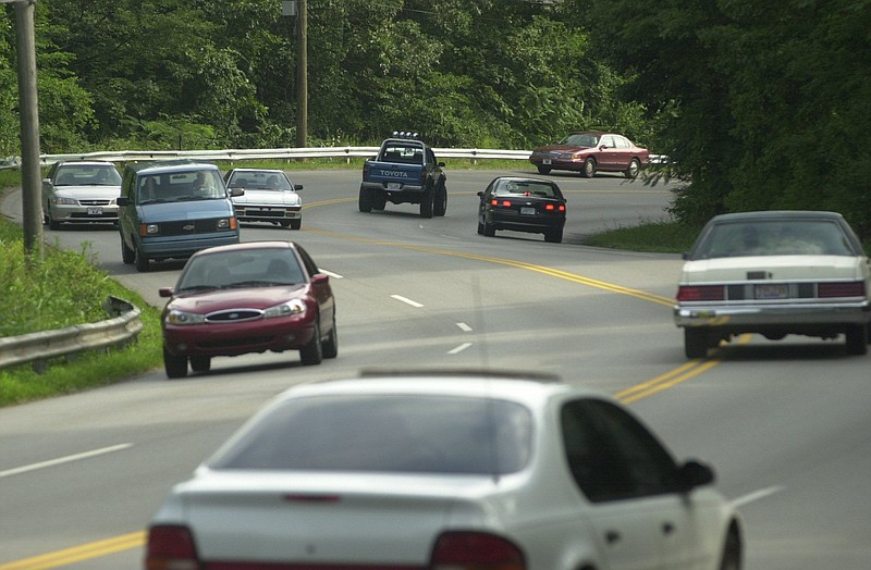 One of the most dangerous stretches of highway in Hamilton County is the section of Hixson Pike between Stuart Heights and Lupton City known as the "S curves," where the road makes several sharp bends as it goes up and down a steep hill. Neighbors in the area are concerned about a new development near the curves they say will increase traffic and make the road less safe.