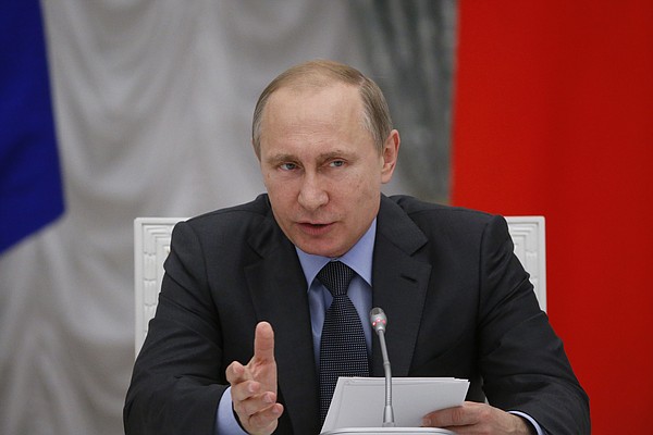 Putin vows to further strengthen Russian military | Chattanooga Times ...