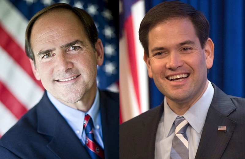 Zach Wamp and Marco Rubio are pictured in this composite photo.
