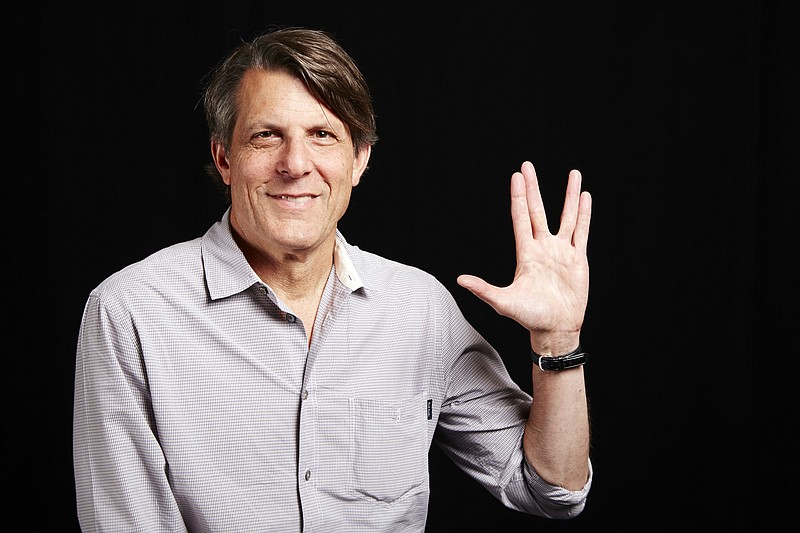 
              In this June 29, 2015 photo, lawyer-turned-director Adam Nimoy, son of the late Star Trek actor Leonard Nimoy,  poses for a portrait in New York to promote his documentary about his father, "For the Love of Spock." (Photo by Dan Hallman/Invision/AP)
            