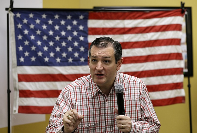 Republican presidential candidate, Sen. Ted Cruz, R-Texas, speaks in Johnston, Iowa., in this June 20, 2015 file photo.