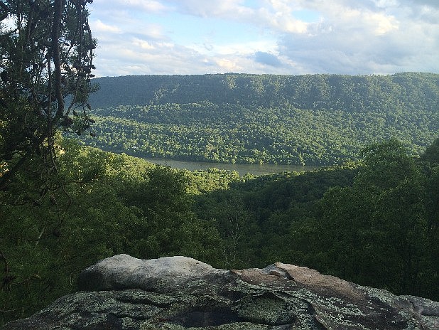 On the trail to Edwards Point.