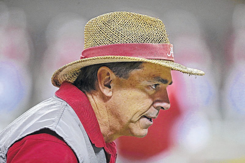 University of Alabama football coach Nick Saban will speak Wednesday morning at Southeastern Conference Media Days in Hoover, Ala. Since taking over in Tuscaloosa in 2007, Saban has led the Crimson Tide to four division championships, three conference crowns and a trio of national titles. Alabama went 12-2 last season and lost to eventual national champion Ohio State in the College Football Playoff semifinals.