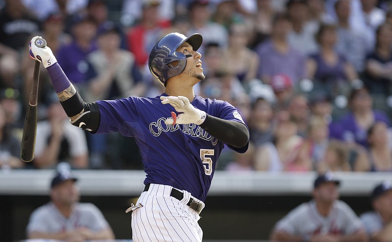 Carlos Gonzalez's bat drop, and the other coolest things in