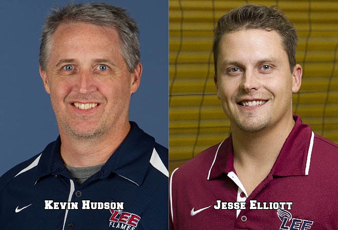 Kevin Hudson is returning to the Lee University volleyball program as the chief assistant for his wife, Andrea Hudson, while Jesse Elliott is leaving the staff to be the lead worship pastor at Shiloh Ranch Cowboy Church in Powell Butte, Ore.