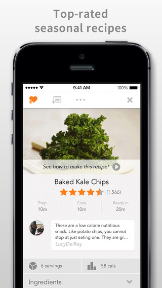 › What you get: The app's signature feature — which is exclusive to smartphones — combines random selection with the massive library of dishes on AllRecipes.com. When users shake their phones, the spinner randomly chooses combinations of dish types, ingredients and prep time to generate a list of recipes. Some combinations, such as beef cookies or shellfish beverages, might not yield results, but the app generally finds at least something to try. Less-adventurous types can lock down one or more categories and limit some of the randomness or use the super-search feature to find only recipes that include ingredients they have on-hand or for which they have a hankering.› Price: Free (Android/iOS)› In-app purchases: Add-on packs including a