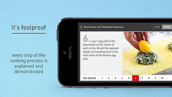 › What you get: The brainchild of Israeli celebrity chef Meir Adoni, "Look & Cook" bills itself as "the most gorgeous cooking app." Each of the 50-odd recipes is presented via an elegantly simple interface of swipeable cards packed with photos and beginning with an overview of the dish and its ingredients (the "look") followed by a step-by-step list of instructions (the "cook"). A the end of each recipe, a "tools" section offers links to purchase the equipment the chef recommends for preparing the dish.› Price: Free (Android/iOS)› In-app purchases: None