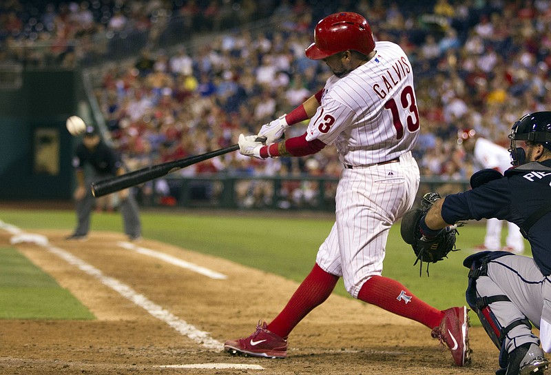 Phillies hit 3 HRs in 12-2 win over Braves, Sports